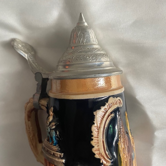 VINTAGE GERMAN LIDDED BEER STEINS WESTERN GERMANY DEUTSCHES-ECK KOLNER-DOM - Picture 11 of 12
